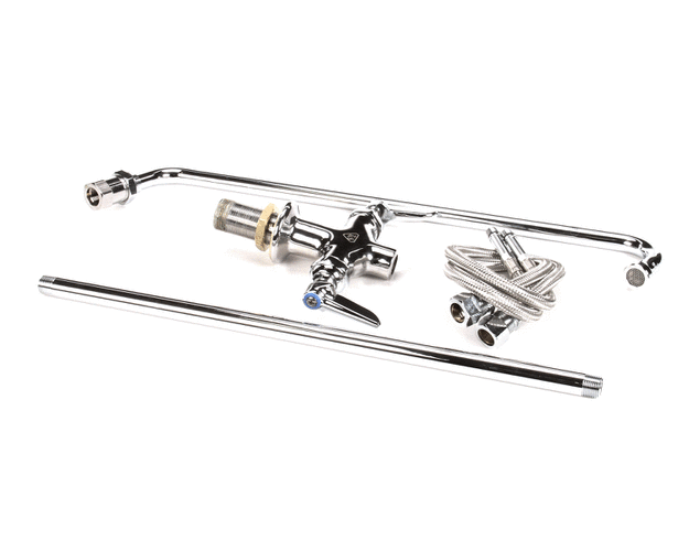 T&S BRASS PARTS T&S Brass B-0270 Double Pantry Faucet Single Hole Base - SKU TSB-0270