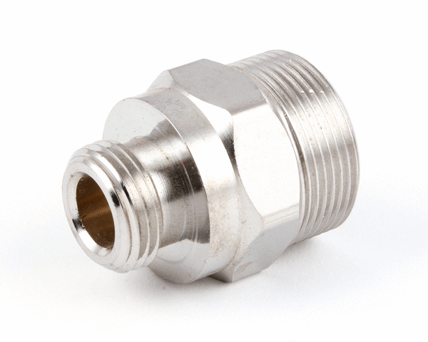 T&S BRASS PARTS T&S Brass B-0412 Adapter Rigid To Swivel Adapter - SKU TSB-0412