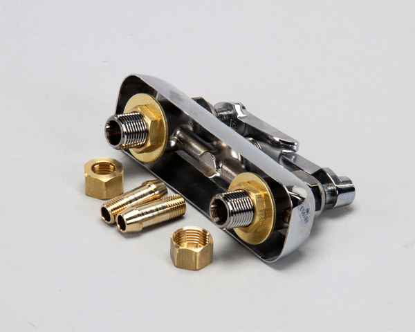 T&S BRASS PARTS T&S Brass B-1110-LN Workboard Faucet Deck Mount 4 Centers - SKU TSB-1110-LN