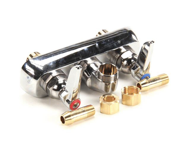 T&S BRASS PARTS T&S Brass B-1115-LN Workboard Faucet Wall Mount 4 Centers - SKU TSB-1115-LN