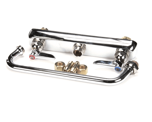 T&S BRASS PARTS T&S Brass B-1122 Workboard Faucet Deck Mount 8 Centers - SKU TSB-1122
