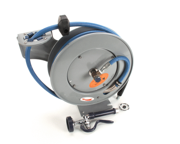 T&S BRASS PARTS T&S Brass B-7232-01 Hose Reel Open Epoxy Coated Steel 3/8 - SKU TSB-7232-01