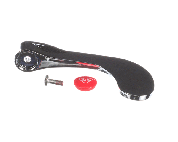 T&S BRASS PARTS T&S Brass B-WH4H-NS 4 Wrist-Action Handle & Hot Index & Scre - SKU TSB-WH4H-NS