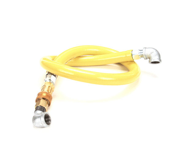 T&S BRASS PARTS T&S Brass HG-4D-48 Gas Hose W/Quick Disconnect 3/4 NPT 48 - SKU TSHG-4D-48