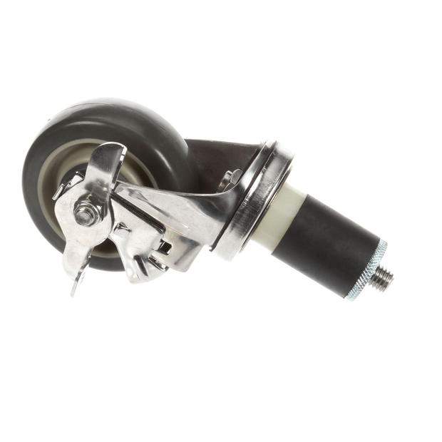 DUKE PARTS Duke 165942 Caster SS Swivel W/Brake P/N J3.5-S40-2 - SKU DUK165942