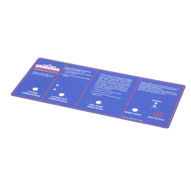 GAYLORD PARTS Gaylord 13124 Model Qus Series Mylar Facepla - SKU GAY13124
