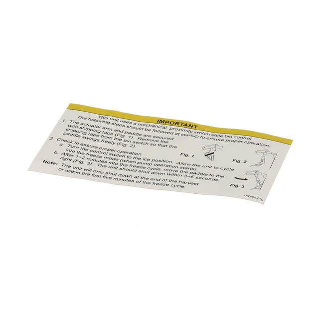 HOSHIZAKI PARTS 4A2692-01 - SKU HOS4A2692-01