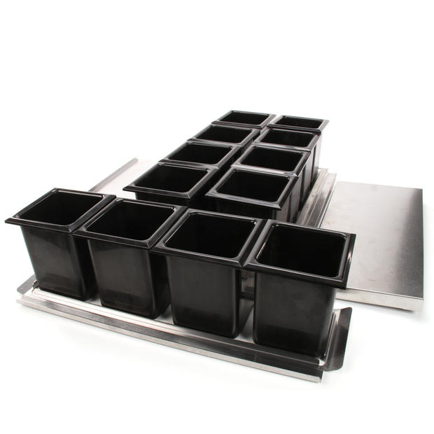 PERLICK PARTS Perlick BWF12-36R 4 Btl Wells/Frontback Covers - SKU PEBWF12-36R