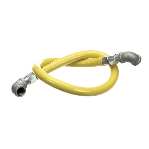 T&S BRASS PARTS T&S Brass HG-2C-36 Gas Hose Free Spin Fittings 1/2 NPT 3 - SKU TSHG-2C-36