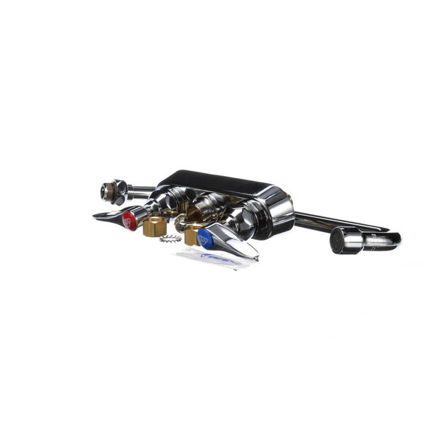 T&S BRASS PARTS T&S Brass B-1113 Workboard Faucet Deck Mount 4 Centers - SKU TSB-1113