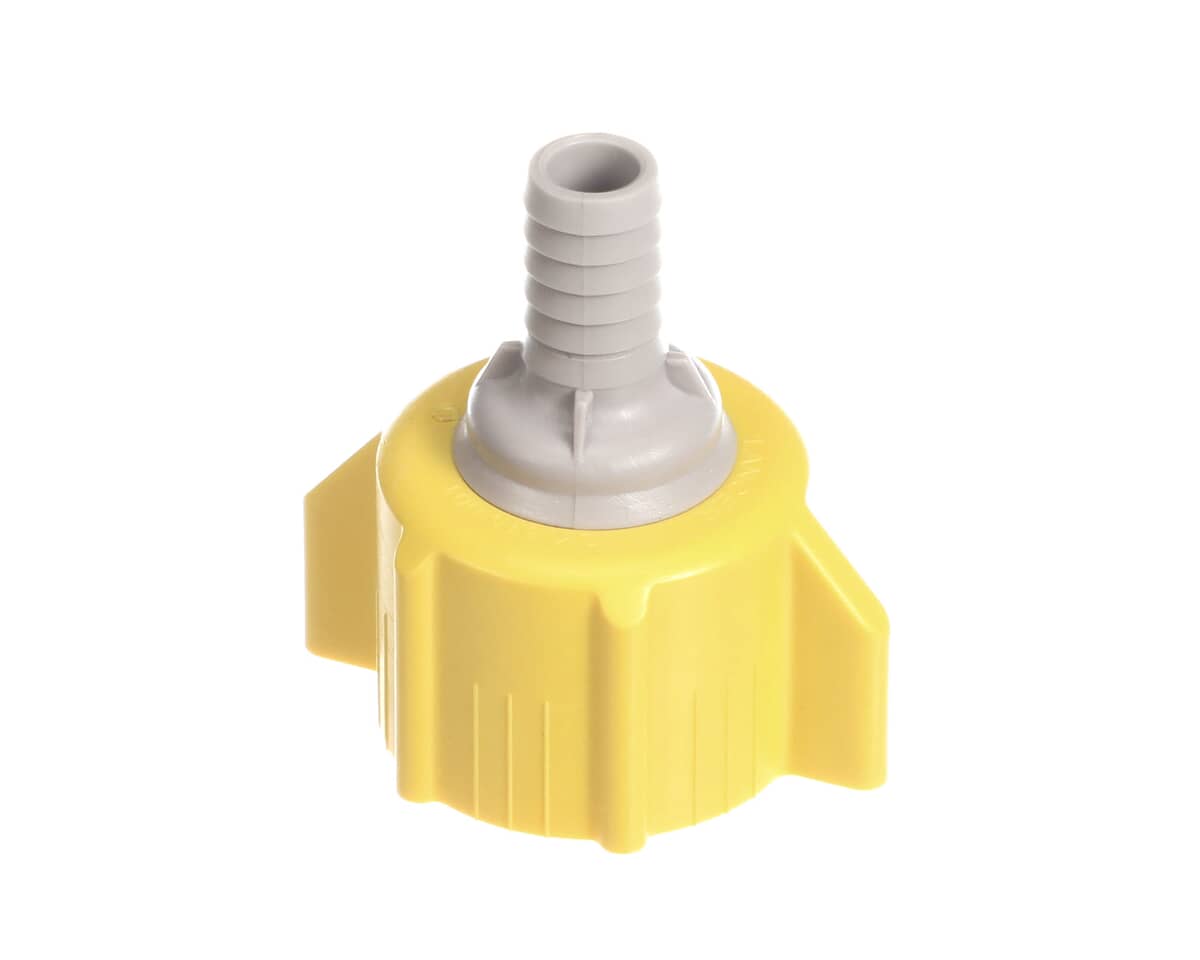 LANCER PARTS Lancer 82-2911/03 Bib Connector Plstc 3/8 Yellow - SKU LAN82-2911/03