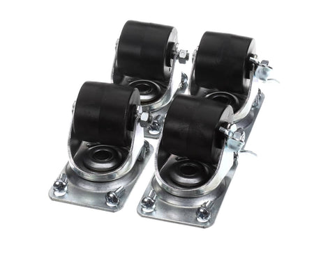 GLASTENDER PARTS Glastender C-4X2-7/8 Caster Kit 2-7/8IN H Set Of 4 - SKU GLAC-4X2-7/8