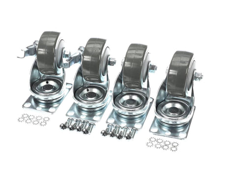 GLASTENDER PARTS Glastender C-4X4-1/8 Caster Kit 4-1/8IN H Set Of 4 - SKU GLAC-4X4-1/8