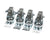 GLASTENDER PARTS Glastender C-4X4-1/8 Caster Kit 4-1/8IN H Set Of 4 - SKU GLAC-4X4-1/8