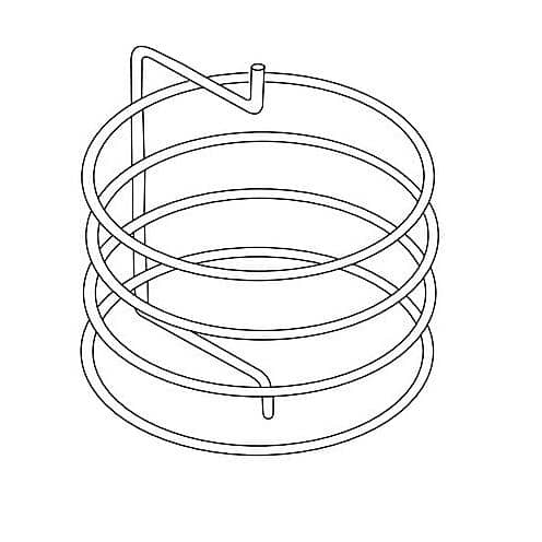 ANTUNES PARTS Antunes 0800376 Rack Pizza 4-RING - SKU AJA0800376