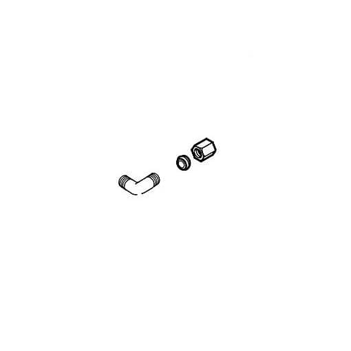 ANTUNES PARTS Antunes 2040101 Male Elbow 1/4X1/8 NPT - SKU AJA2040101