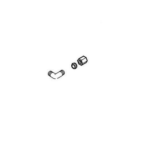 ANTUNES PARTS Antunes 2040101 Male Elbow 1/4X1/8 NPT - SKU AJA2040101