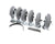 ALADDIN-TEMP-RITE PARTS Aladdin-Temp-Rite 13900 Kit Caster 6 X 8IN Balloon - SKU ALA13900