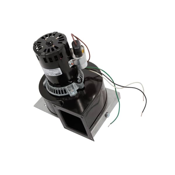 AO SMITH WATER HEATER PARTS AO Smith Water Heater 100111836 115V Small Blower/Shutter Assy - SKU AOSM100111836
