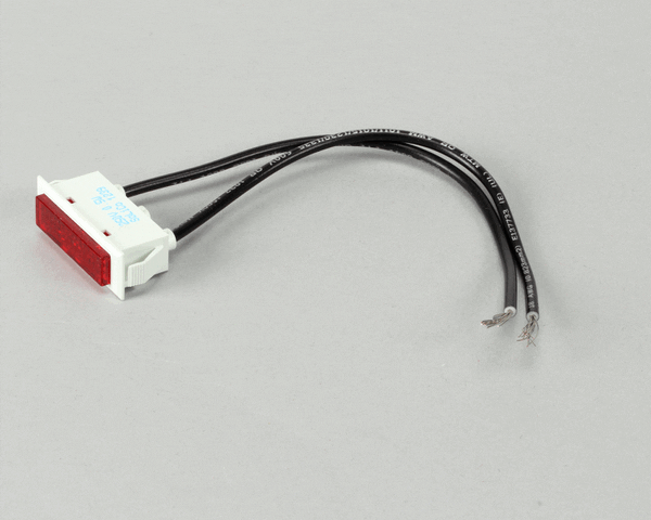 APW WYOTT PARTS APW Wyott 1513400 Ind Light Rect. Red 250V Le - SKU APW1513400