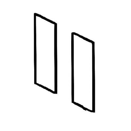APW WYOTT PARTS APW Wyott 44680100 Glass 3/16 X4 1/8X11 3/4 - SKU APW44680100