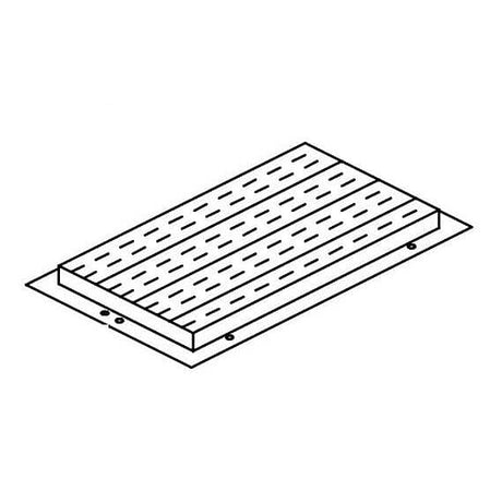 APW WYOTT PARTS APW Wyott 56978 (G)bottom Cover 1/3 Warmer - SKU APW56978