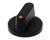 APW WYOTT PARTS APW Wyott AS-340262 Knob Timer Black W/Orange Dot - SKU APWAS-340262