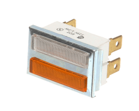 FOOD WARMING EQUIPMENT PARTS Food Warming Equipment LTPLTW-A Indicator Light Clear Amber - SKU FWELTPLTW/A