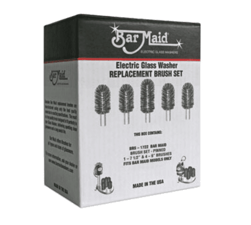BAR MAID BRS-1722 BRUSH SET - REPLACEMENT FOR BA