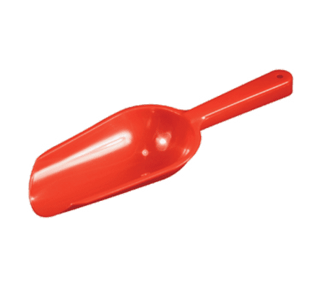 BAR MAID PARTS Bar Maid CR-849R 8OZ Scoop (Red)-Round Bowl-Hol - SKU BARCR-849R