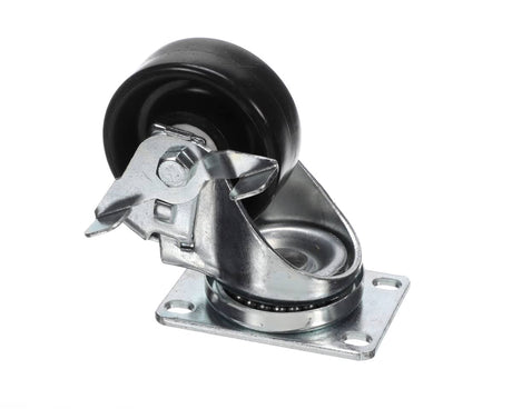 BEVERAGE AIR PARTS Beverage Air 411-043D CASTER-3IN Plate Swivel W/Brake - SKU BEV411-043D