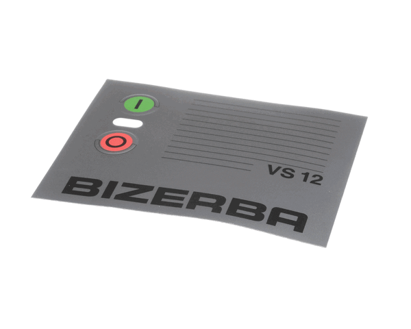 BIZERBA PARTS Bizerba 000000060806400202 Overlay - SKU BIZ000000060806400202