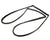 BKI PARTS BKI 7070196R Oven Seal Black 201 Evo Combis - SKU BKI7070196R
