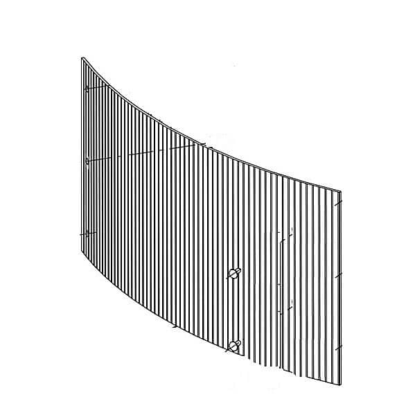 BKI PARTS BKI GL0388M Glass Outer Door Vg Hood - SKU BKIGL0388M