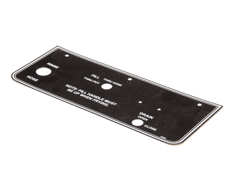 BKI PARTS BKI N0285 Decal Fkm-F Drain Hndl Plate - SKU BKIN0285