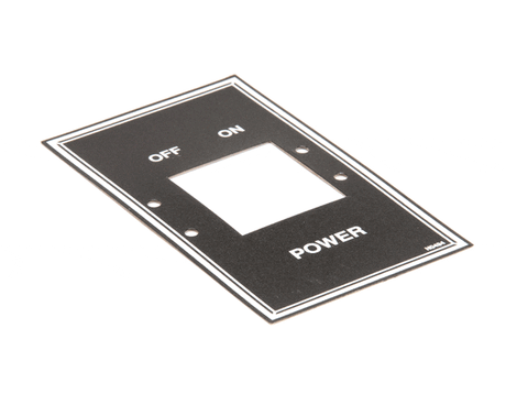 BKI PARTS BKI N0494 Decal Power Switch Ctl Plate - SKU BKIN0494