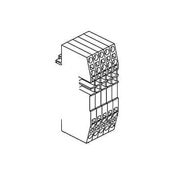 BKI PARTS BKI TB0103 Terminal Block 4 Conductor 1 - SKU BKITB0103