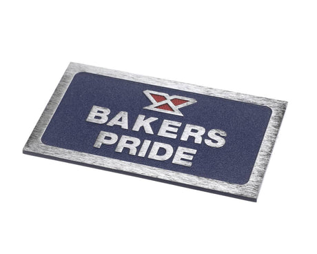 BAKERS PRIDE PARTS Bakers Pride 2M-8808902 Nameplate-Bakers Pride De Ck Ovens - SKU BKP2M-8808902