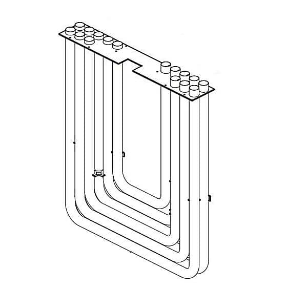 BLODGETT PARTS Blodgett 38348 Heat Exchanger Assembly XR8G - SKU BL38348