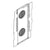 BLODGETT PARTS Blodgett 55415 Baffle Assembly BC20E - SKU BL55415