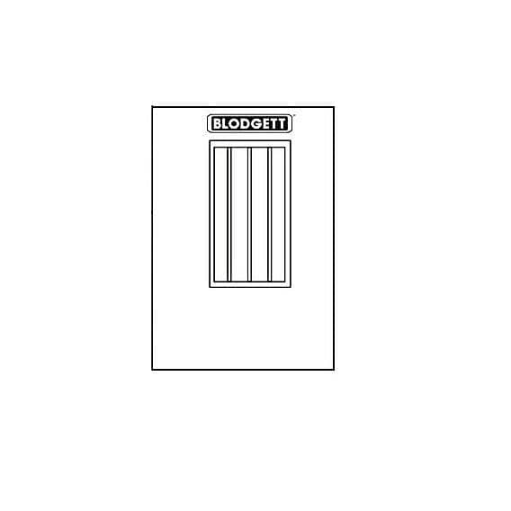 BLODGETT PARTS Blodgett R10810 Assy COS5H LH Glass Door - SKU BLR10810