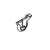 BLODGETT PARTS Blodgett R3492 Foot Adjustable 2 Sq. Tube - SKU BLR3492