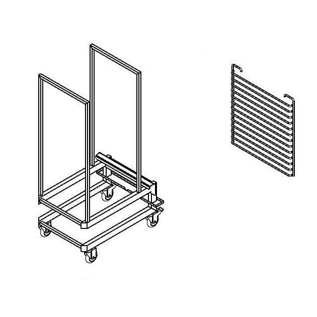 BLODGETT PARTS Blodgett R5792 Cart Assy TC-14 Crated (SM49) - SKU BLR5792