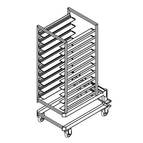 BLODGETT PARTS Blodgett R5989 Cart Assy TC-10 CRATED(SM49) - SKU BLR5989
