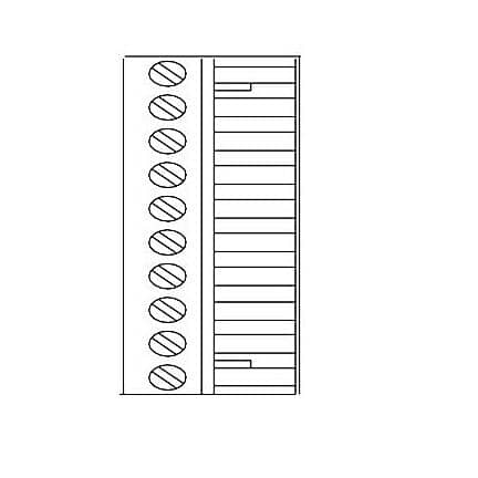 BLODGETT PARTS Blodgett R6061 Connector 12 Position - SKU BLR6061