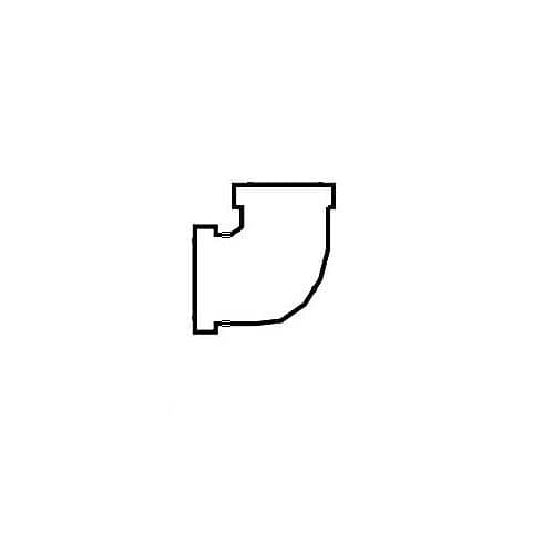 BLODGETT PARTS Blodgett R6285 Elbow 3/4 NPT Brass - SKU BLR6285