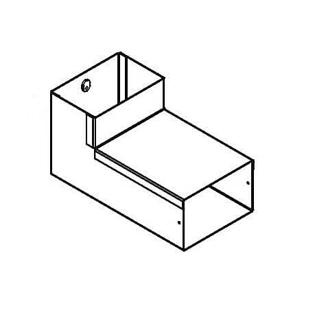 BLODGETT PARTS Blodgett R8805 Flue Extension Assy (Bottom) - SKU BLR8805