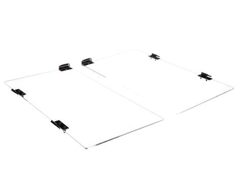 BENCHMARK USA PARTS Benchmark Usa 4010 Right Left Plexi Door Set Hinges Handle - SKU BNC4010