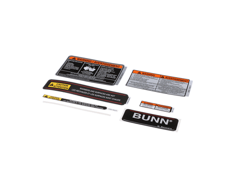 BUNN PARTS Bunn 02627.7998 Decal-Set St/Stf&amp; - SKU BU02627.7998