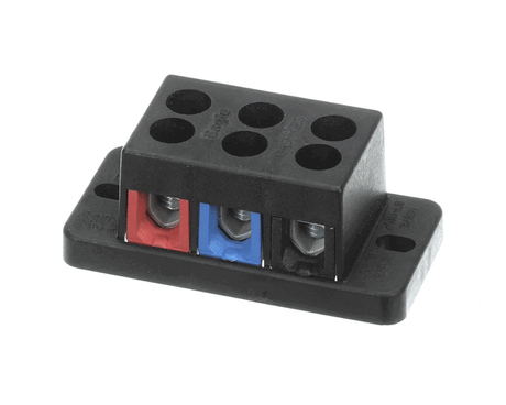 BUNN PARTS Bunn 07038.0001 Terminal Block 3 Pole-Red/Blue/Blk - SKU BU07038.0001